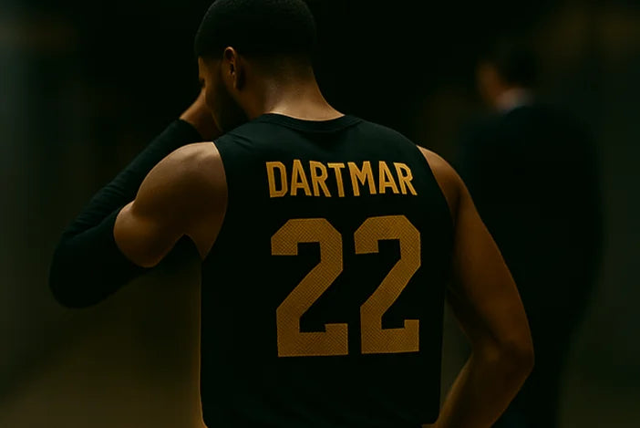 Basketball Custom Jersey Fonts & Numbering