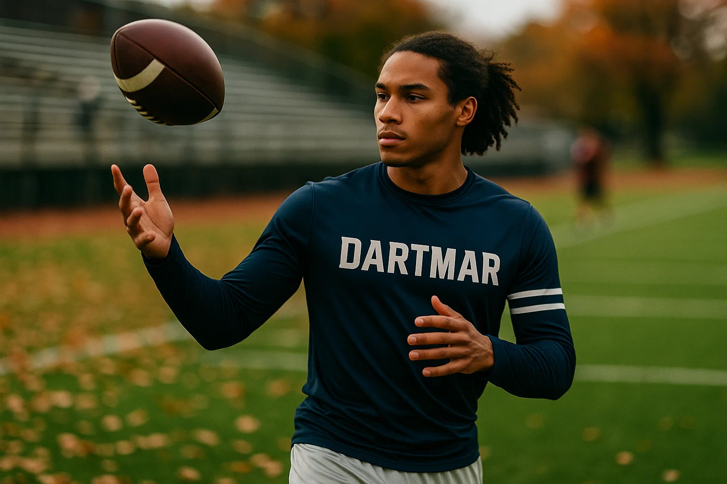 Football Long-Sleeve Warm-Up Shirts