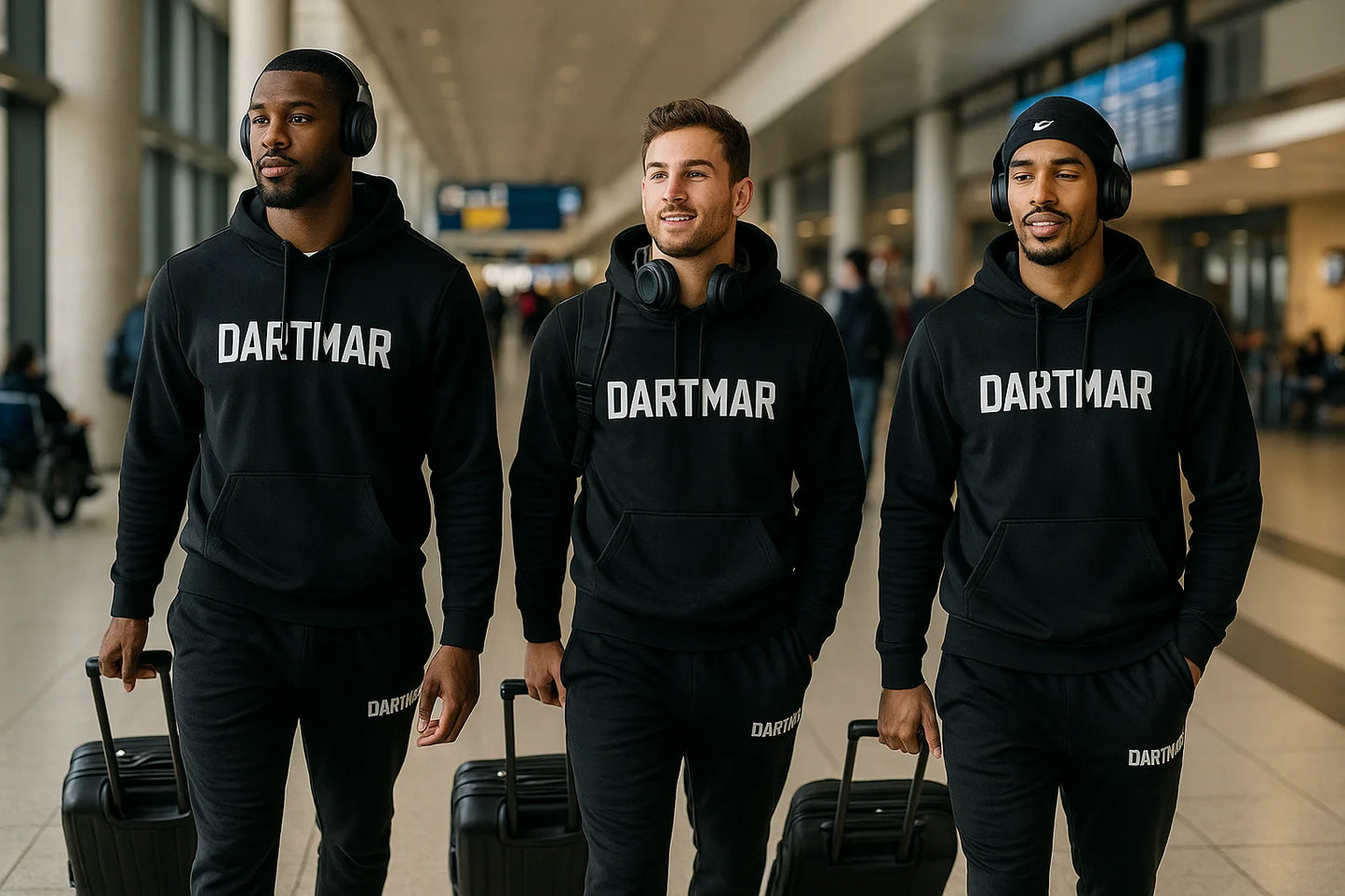 Basketball Travel Joggers & Hoodies (Athleisure Style)